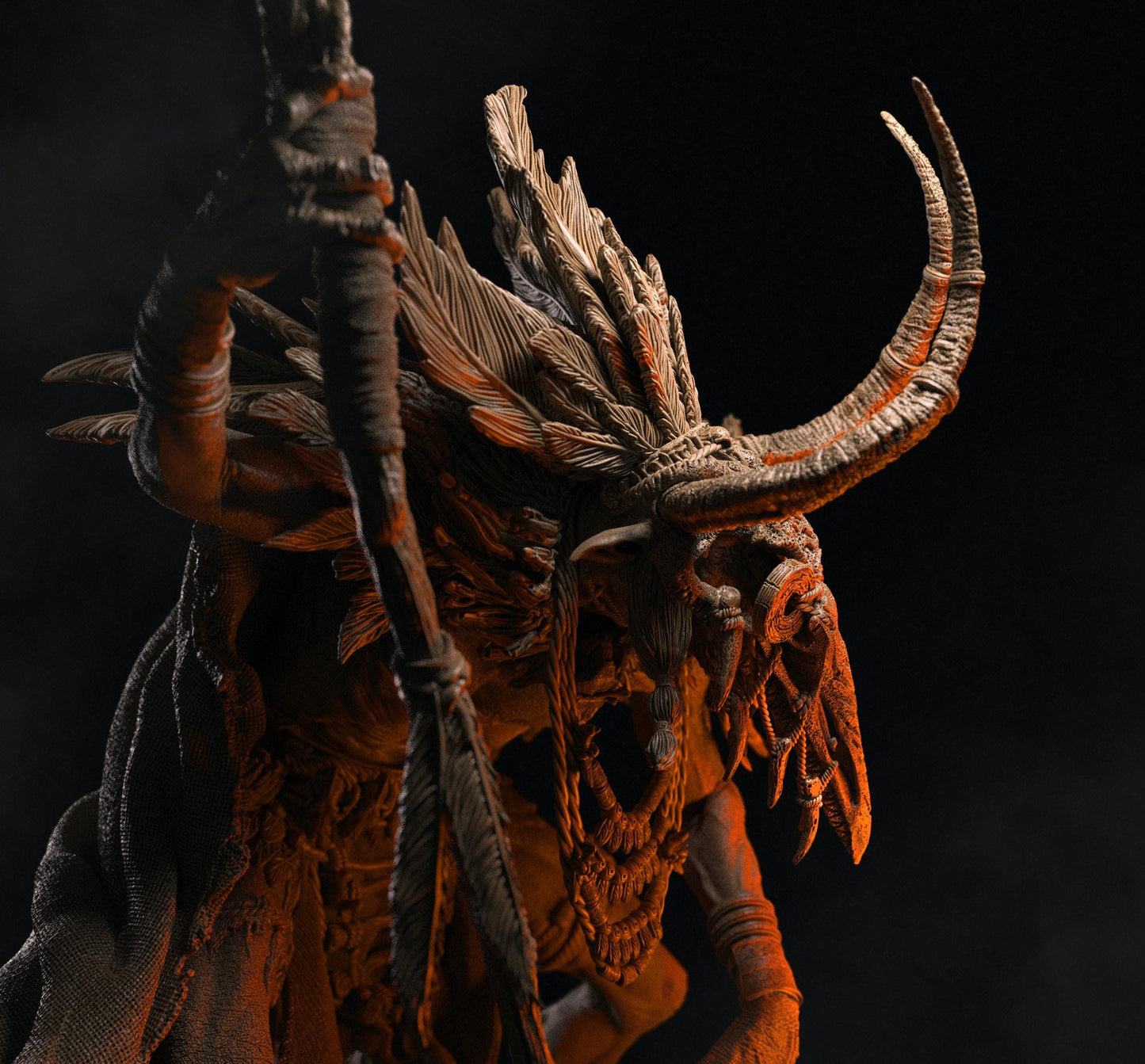 BFG - Omari - Addon - Face of Decay - 1.12 Scale | Sculpt | Black forge Games