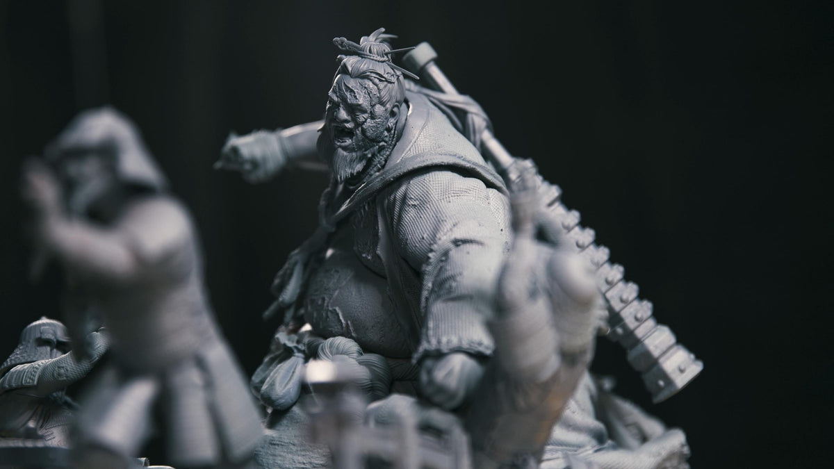 BFG - Akudokuou - The Juggernout of Mount Osore | Sculpt | Black forge Games by Black Forge Games - Full Miniature / Model