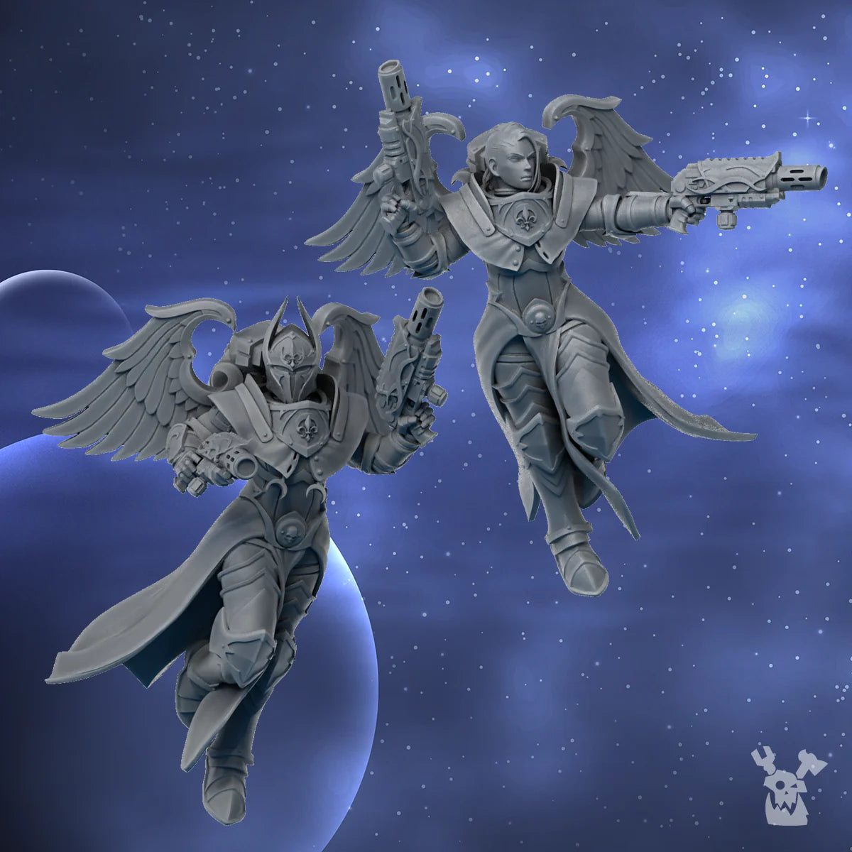 Macedonian Angels with Fuse Guns x2 Mirrored