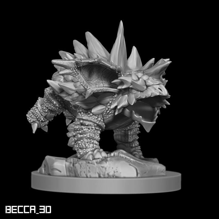 Kaijumon Monarch King/ Tabletop Model / Miniature Figurine | Kaijumon