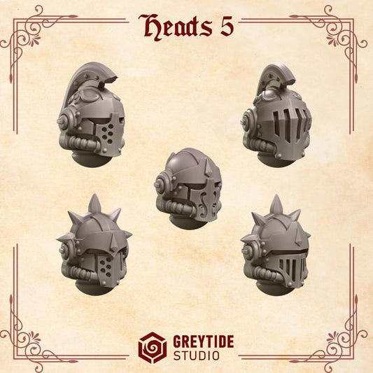 Heads 5 | Crimson Lords | Greytide Studio