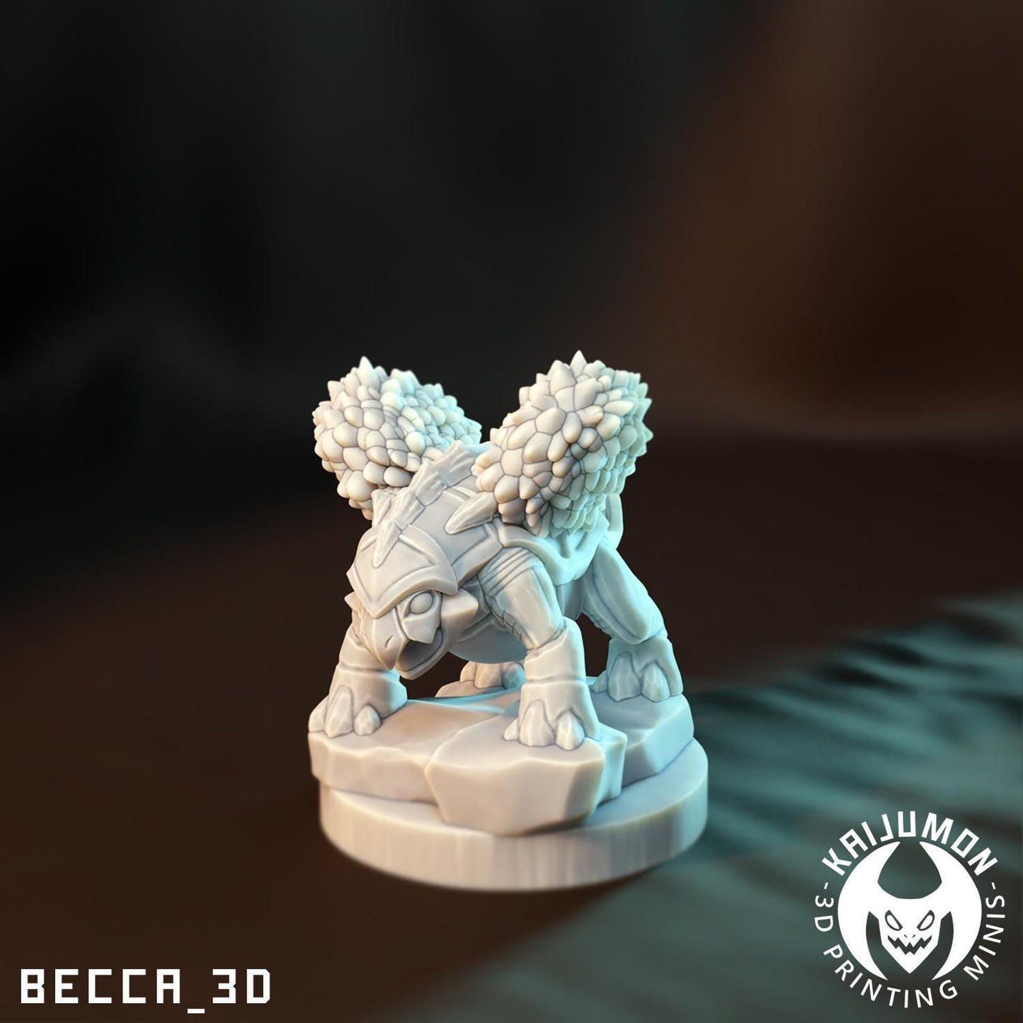 Kaijumon Tree Tortoise/ Tabletop Model / Miniature Figurine | Kaijumon (torterra)