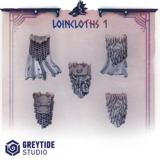 Loincloths 1 | Primal hounds | Greytide Studio