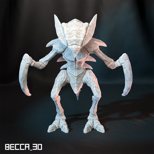 Kaijumon scythe Crab Exoskeleton/ Tabletop Model / Miniature Figurine | Kaijumon