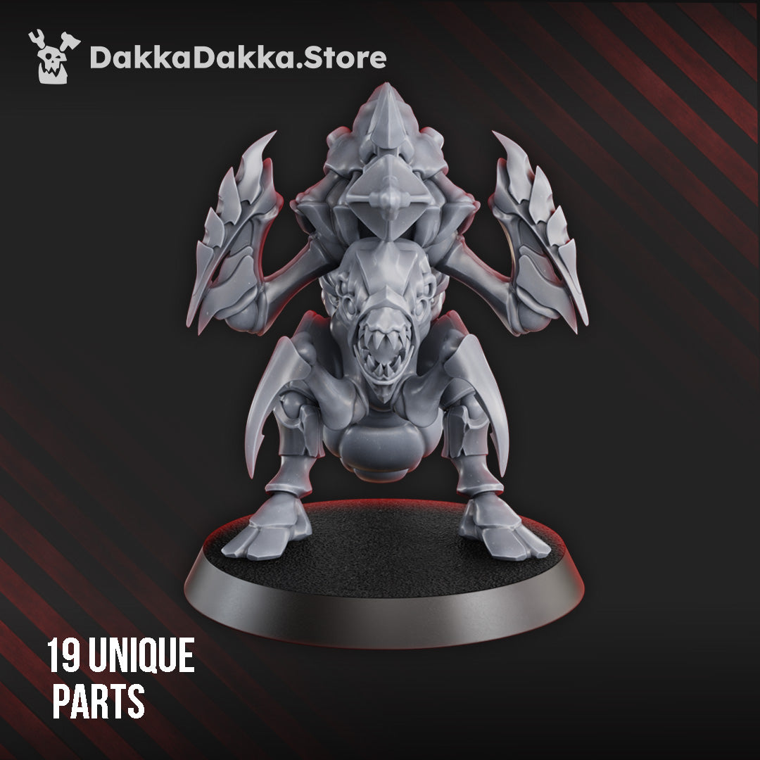 FANGTHROWERS OF THE GREAT HARVEST (BUILD KIT) by DakkaDakka Store - Full Miniature / Model