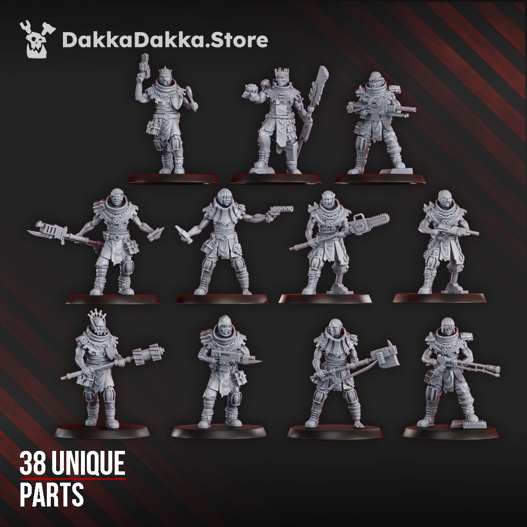 CHURCH FALLEN SQUAD (BUILD KIT) by DakkaDakka Store - Full Miniature / Model