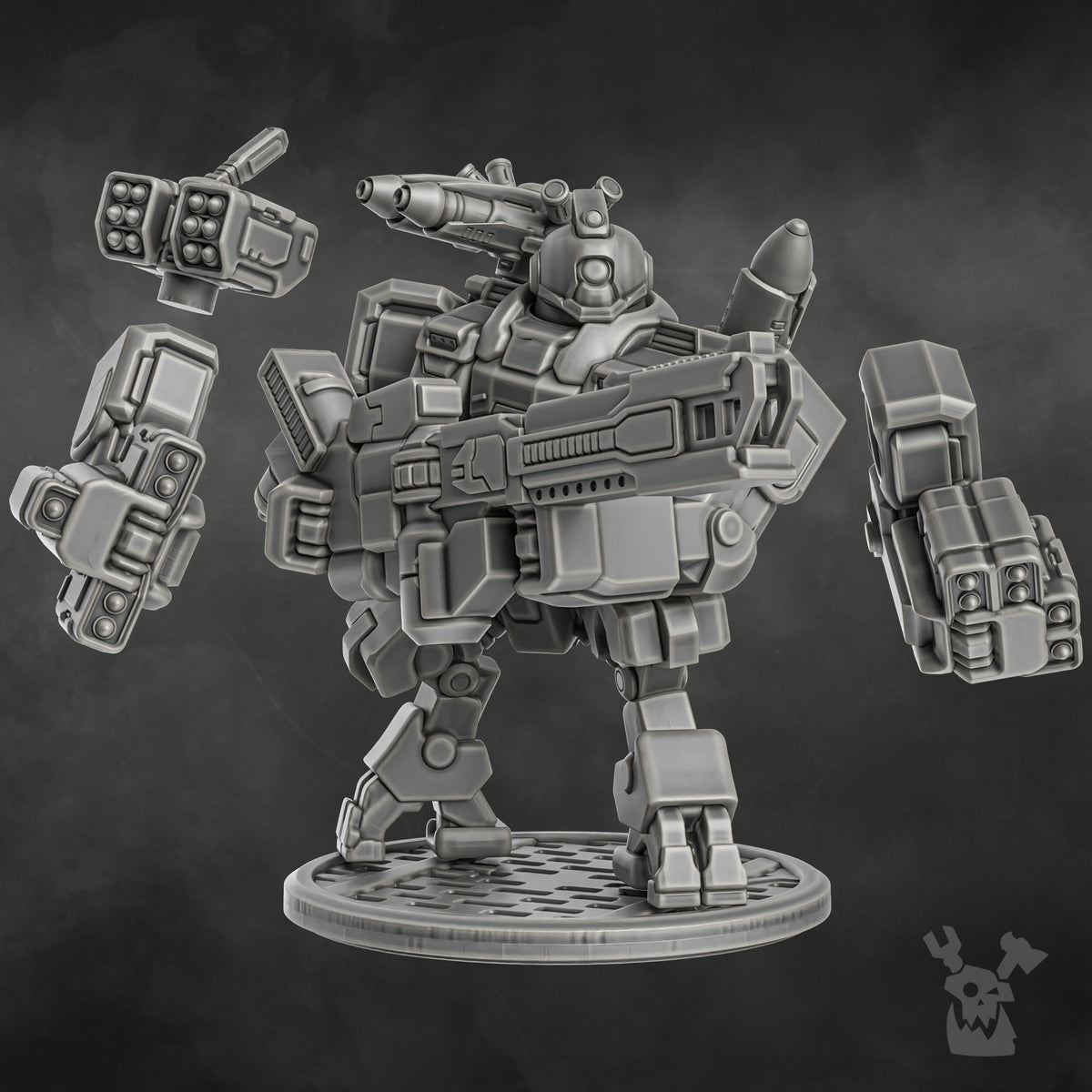 Alternate view of CLOUD HAMMER QX-1 by DakkaDakka Store - Weapon