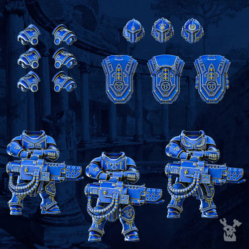 Princeps Cohorte Flamecannons Squad x3