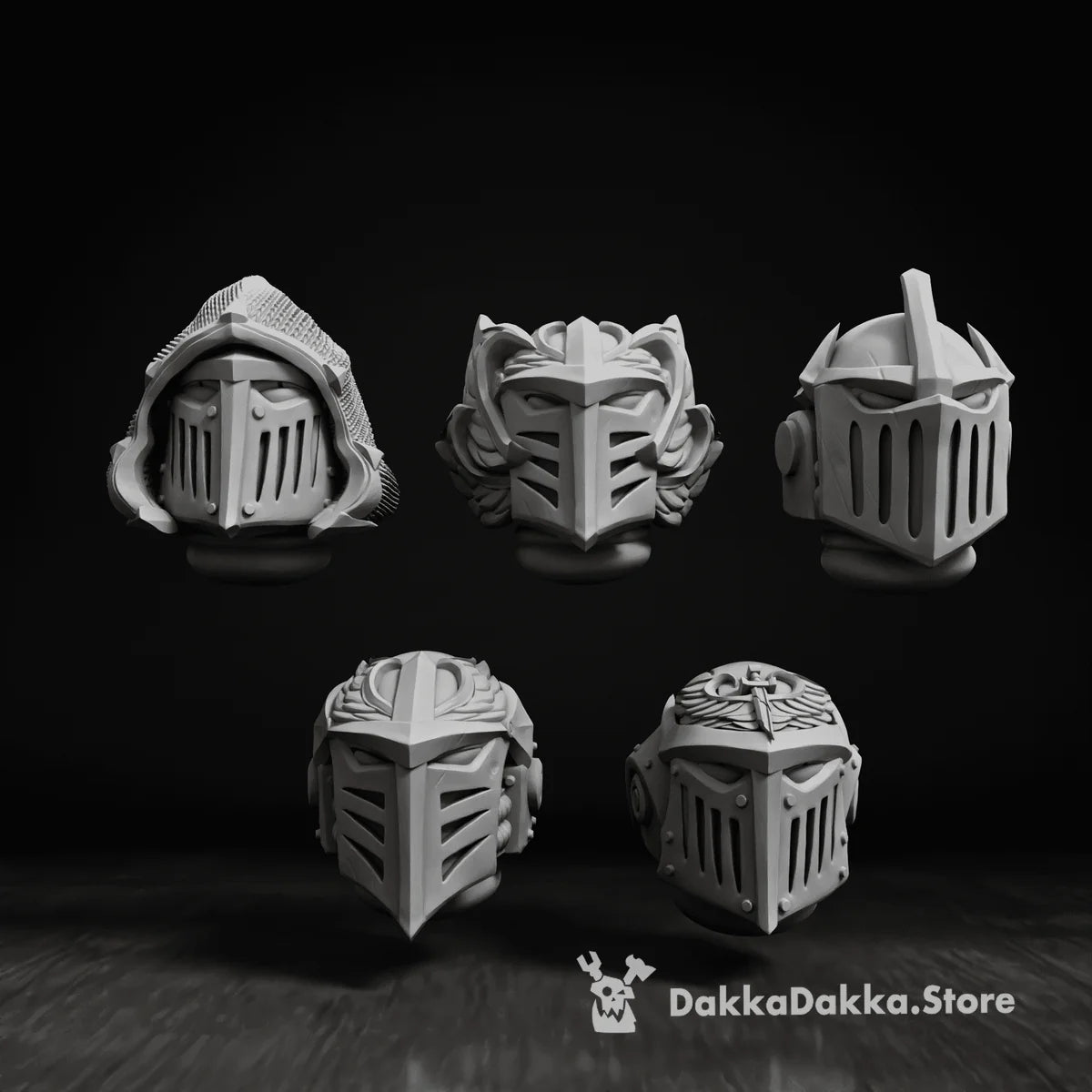 Winged Lions Head Bits Set x5