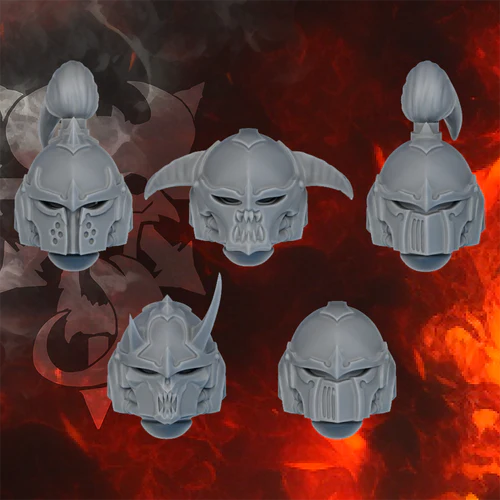 Legion of Indivisible Heads Set x5 #4