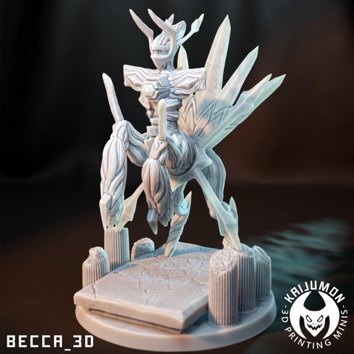 Kaijumon Lord of Time/ Tabletop Model / Miniature Figurine | Kaijumon