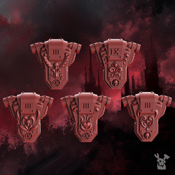 CRIMSON WINGS BACKPACKS SET by DakkaDakka Store - Backpack / Jetpack