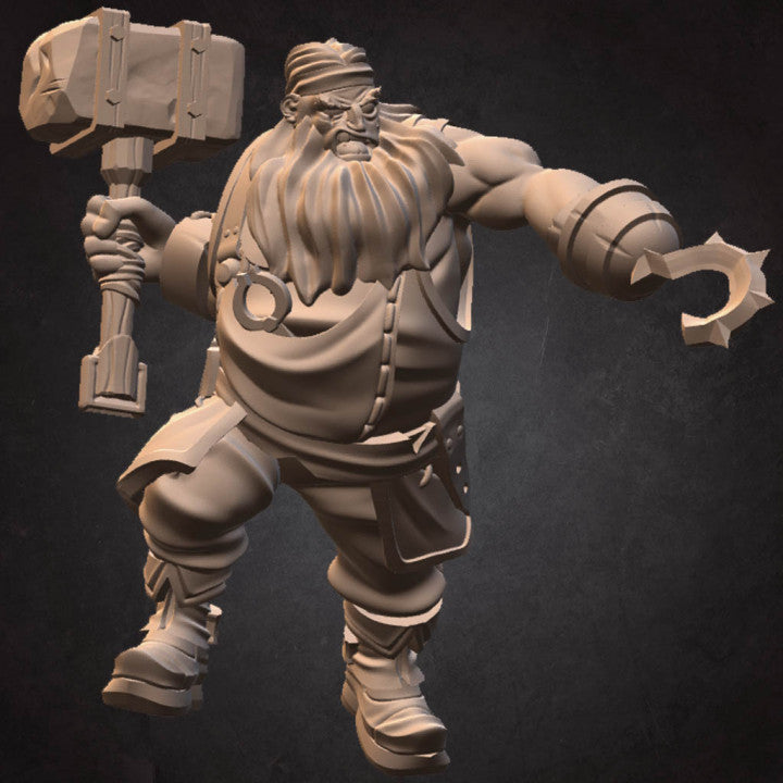 Andre the Blacksmith 4 versions