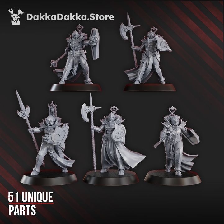 Maidens of Praesidium (build kit) by DakkaDakka Store - Full Miniature / Model