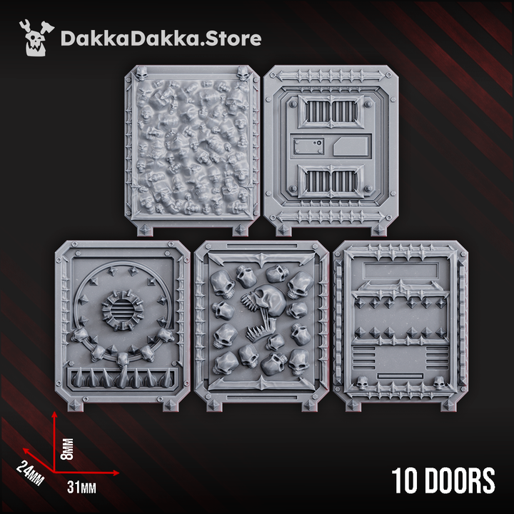 GORELORDS APC DOORS #2 by DakkaDakka Store - Full Miniature / Model