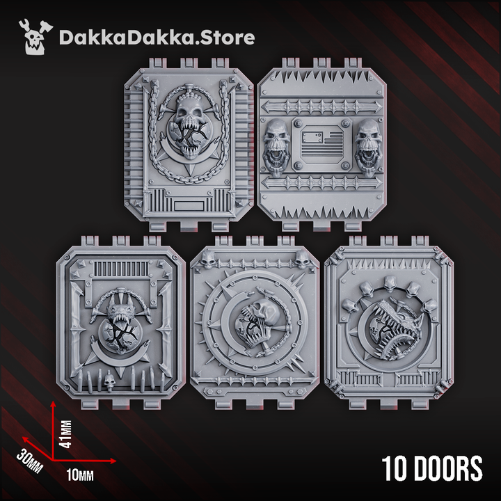 GORELORDS ASV DOORS #1 by DakkaDakka Store - Full Miniature / Model