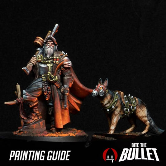 PDF Only Painting Guide Bullet Crusade: Sanctified Legion  Lieutenant & Dog