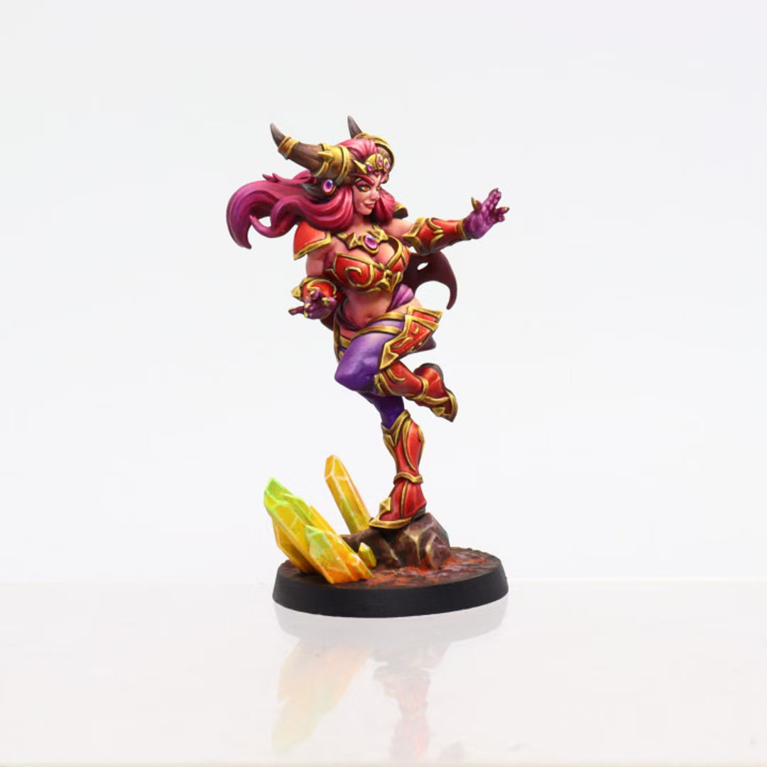 Alejandra the Fire Queen 2 Versions