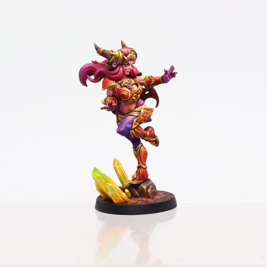 Alejandra the Fire Queen 2 Versions