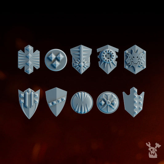 CARNAGE REAPERS SHOULDER GUARDS SET x10