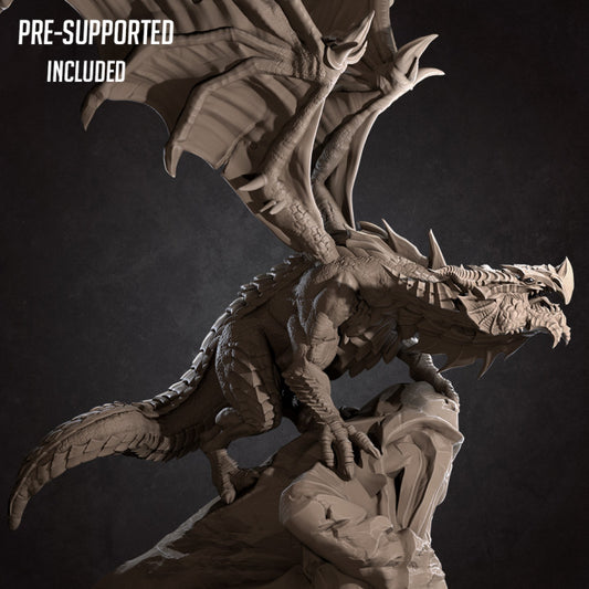 Twilight the Ancient Dragon by Bite The Bullet - Full Miniature / Model