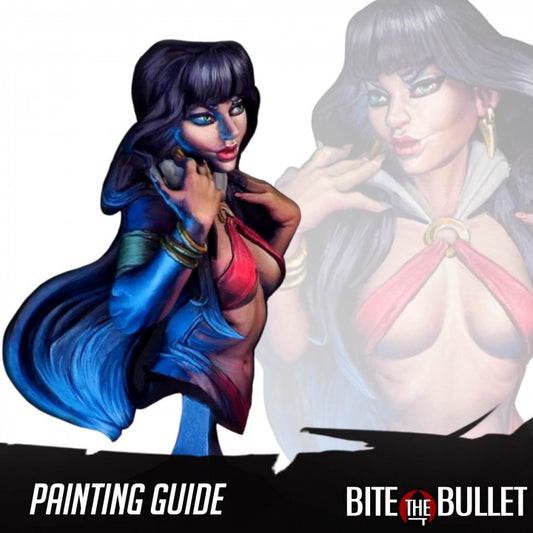 PDF Only Bust Painting Guide Dawn Lady of Shadows