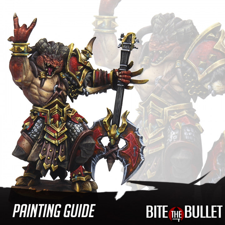 PDF Only Painting Guide Diox the Metal Bard Dragonborn