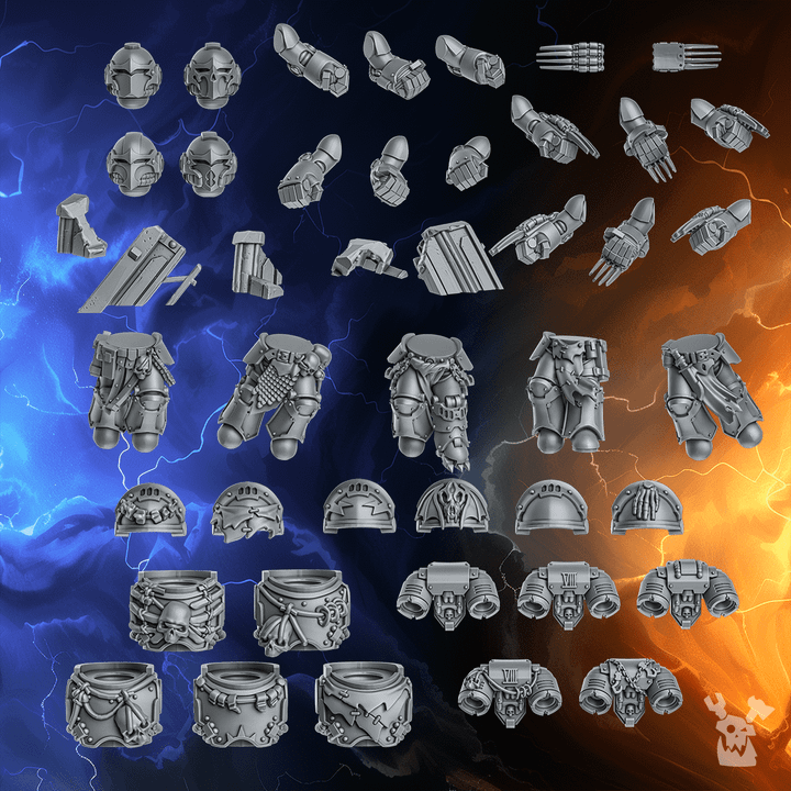 MILLENNIUM WARS DISMEMBERS BUILD-KIT by DakkaDakka Store - Full Miniature / Model