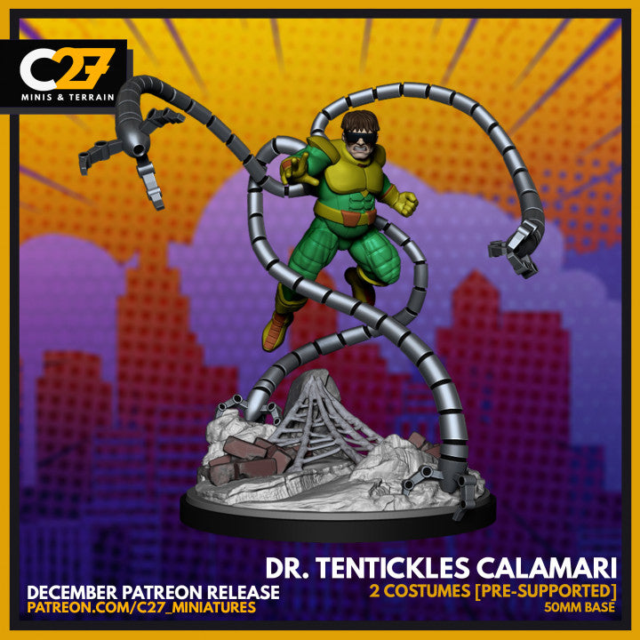 Dr. Tentickles Calamari (2 Costumes)
