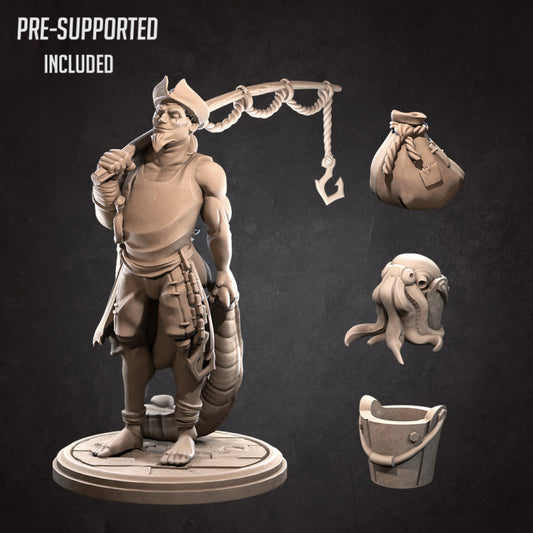 Fisherman by Bite The Bullet - Full Miniature / Model