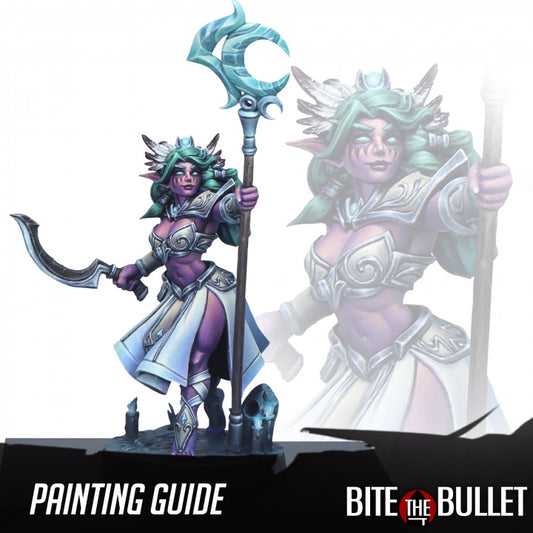 PDF Only Painting Guide Tiana the Sorceress Night Elf