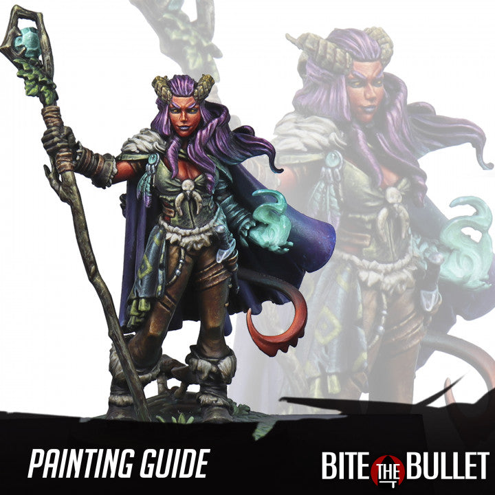 PDF Only Painting Guide Lysera the Tiefling Druid