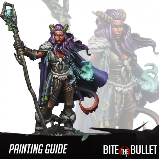 PDF Only Painting Guide Lysera the Tiefling Druid