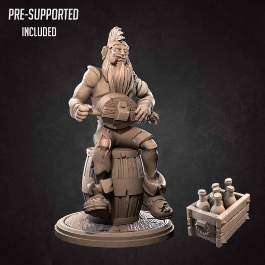 Pirate Musician by Bite The Bullet - Full Miniature / Model