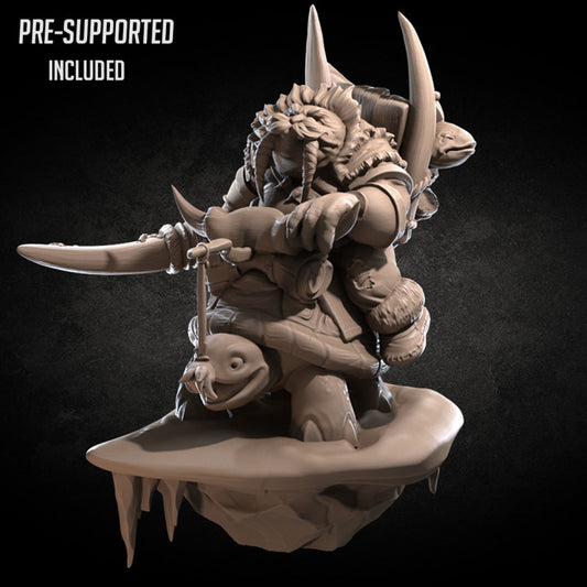 Walrus Warrior by Bite The Bullet - Full Miniature / Model