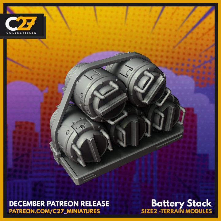 Promised Asteroid Battery Stack