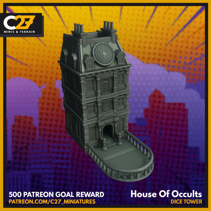 House of Occults Dice Tower