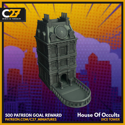House of Occults Dice Tower