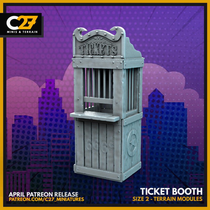 Murderville Ticket Booth