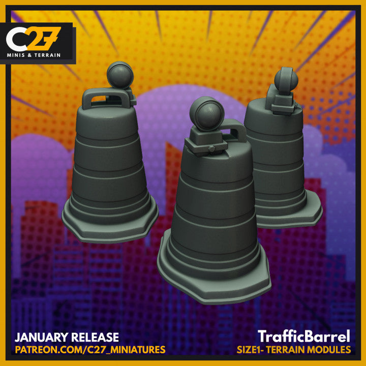 Traffic Barrel