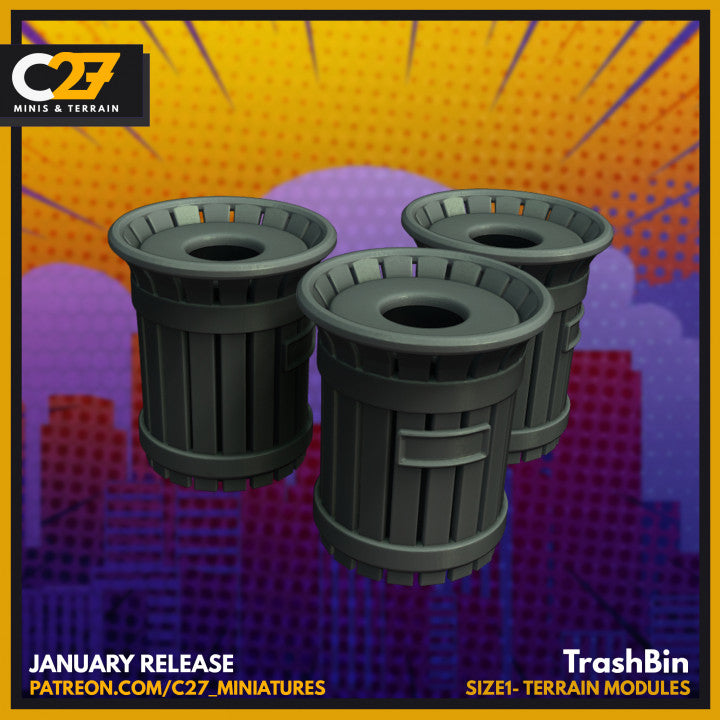 City Trash bin