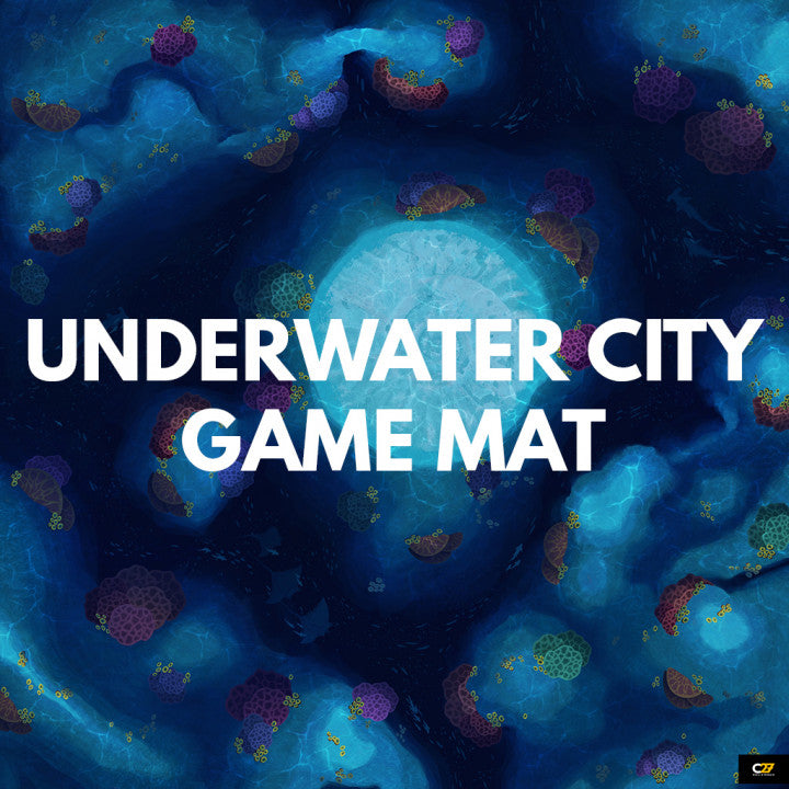Underwater City Game Mat