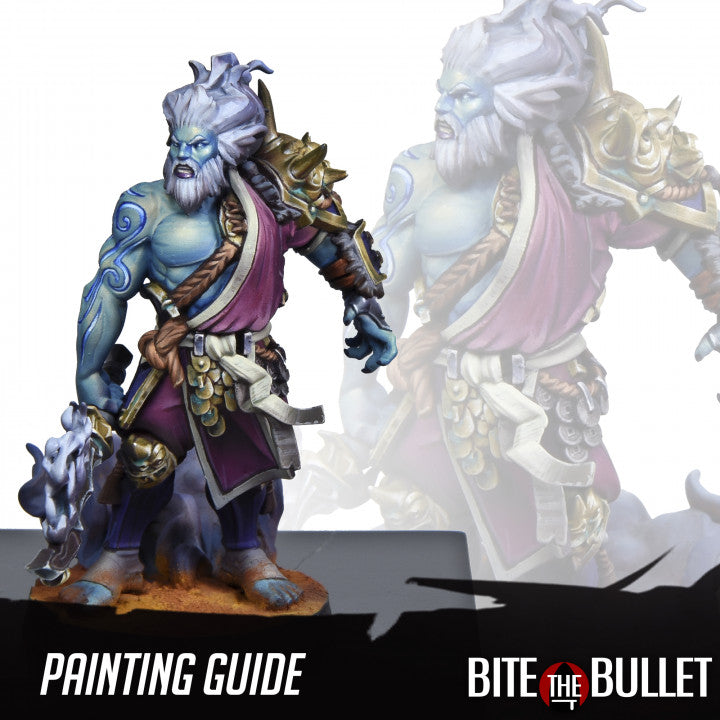 PDF Only Painting Guide Tempest the Stormborn Storm Genasi