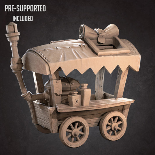 Trade Wagon by Bite The Bullet - Full Miniature / Model
