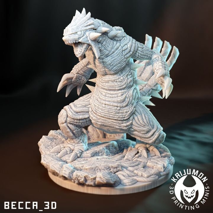 Kaijumon Ground Titan/ Tabletop Model / Miniature Figurine | Kaijumon (Groudon)