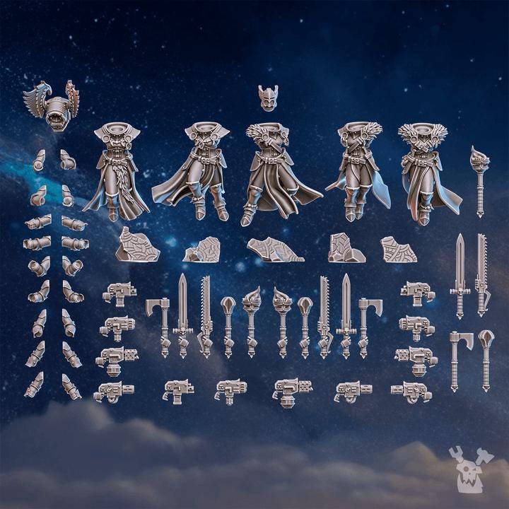 Stormpride Sisters (adepta sororitas proxies)/ Tabletop Model / Wargaming Miniature | DakkaDakka