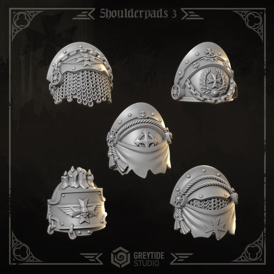 Shoulderpads 3 | Eternal Crusaders | Greytide Studio