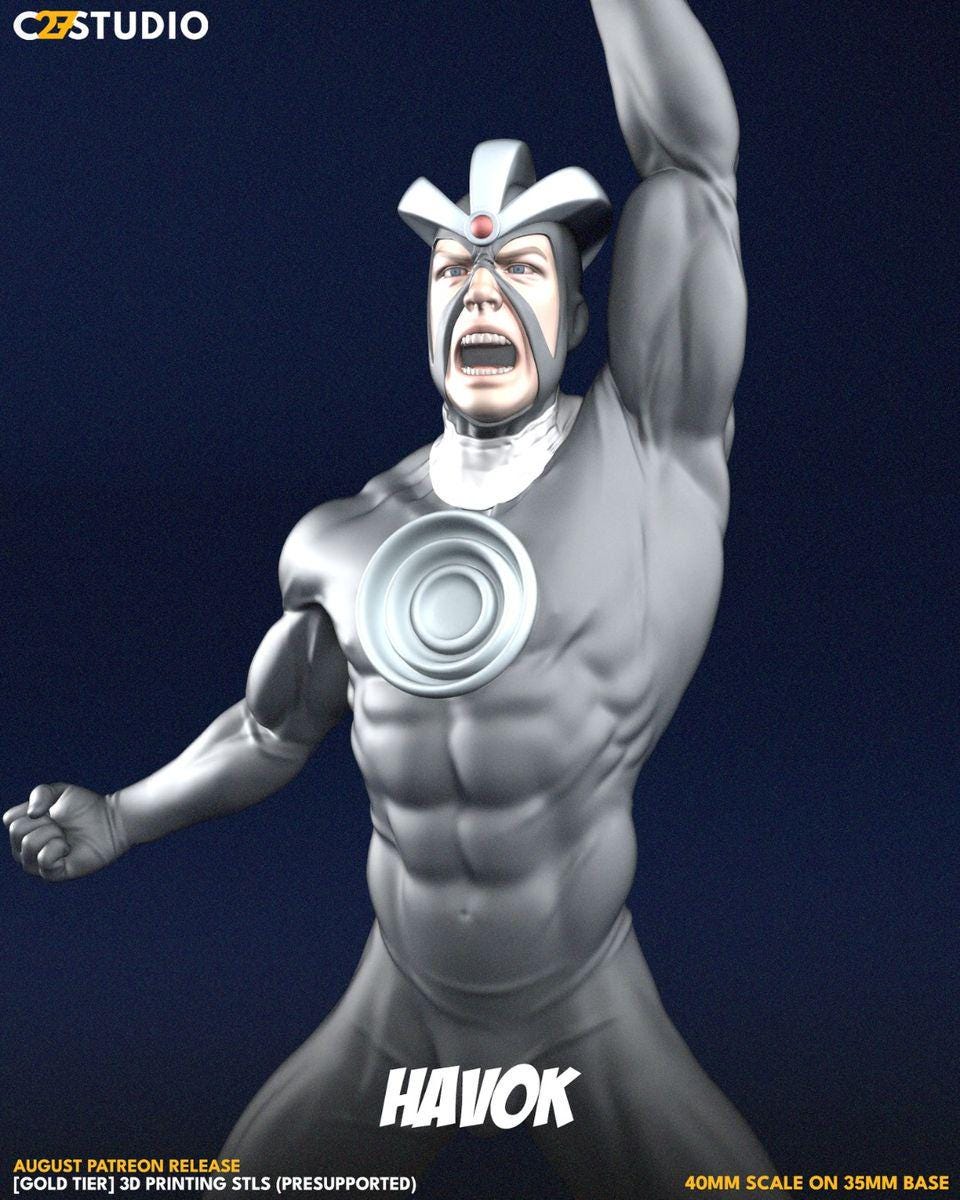 Chaos - Crisis Protocol Proxy - Marvel Fan Art - 3d Printed TTRPG Miniature