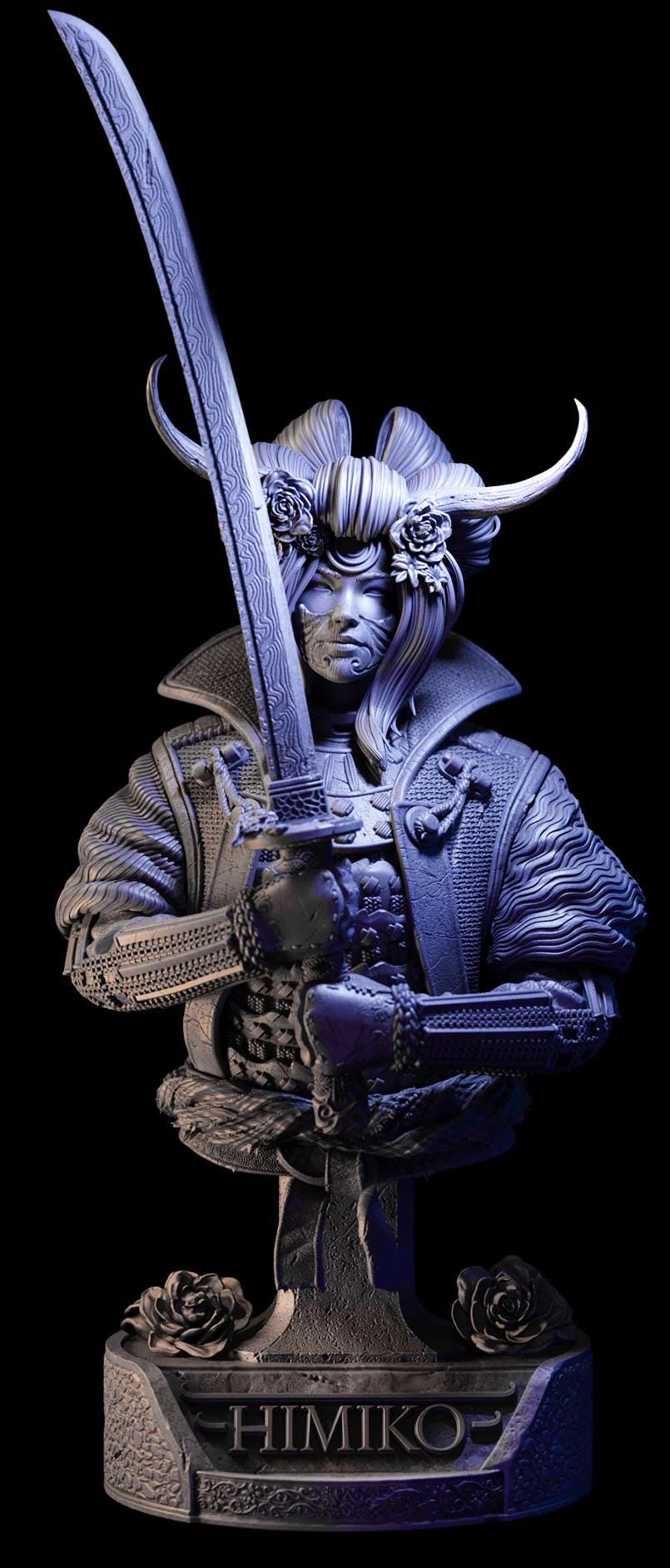 BFG - Himiko The Imortal Child - Classic Bust | Sculpt | Black forge Games
