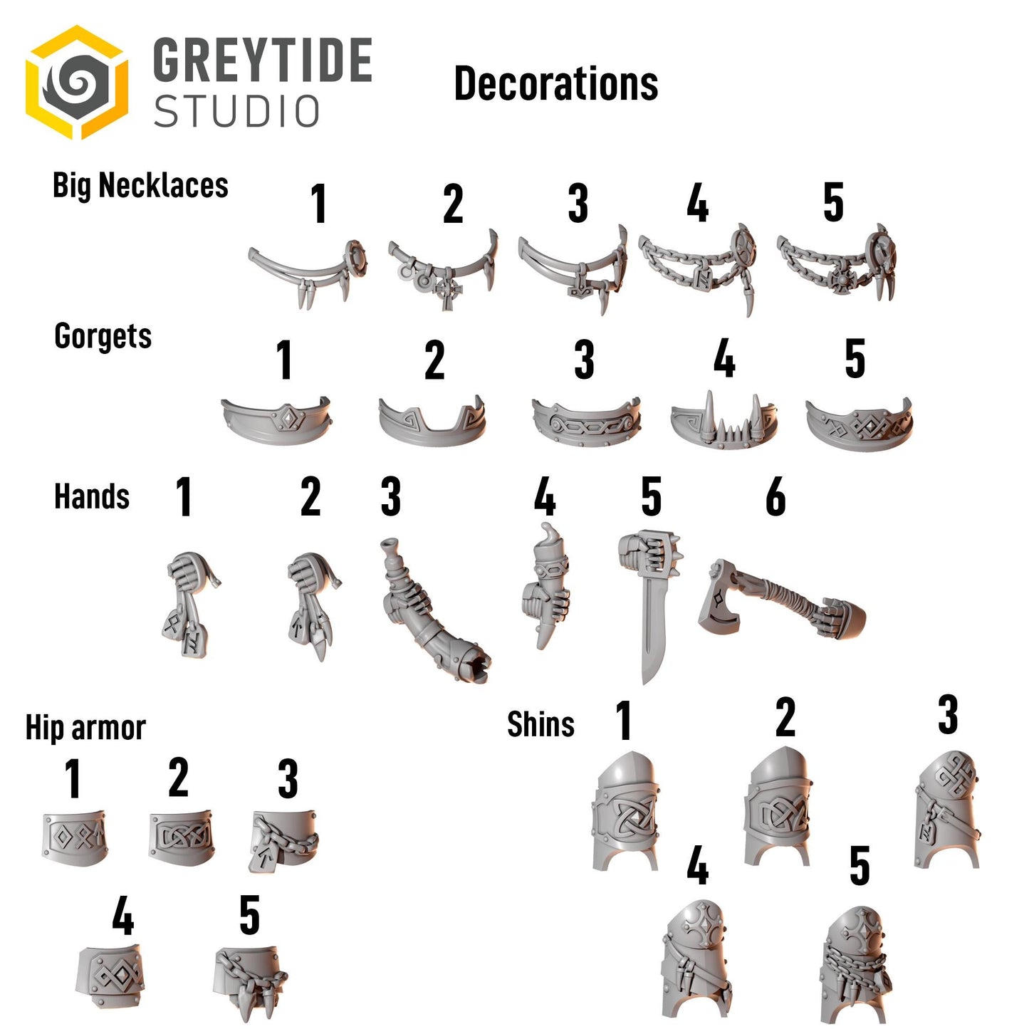 Decorations  | Primal Hound Expansion | Greytide Studio